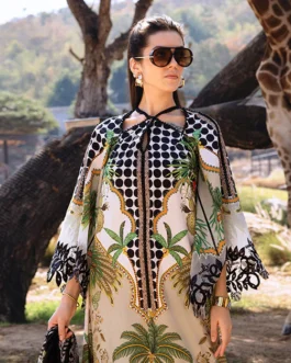 3 Piece Stitched Embroidered Lawn Suit