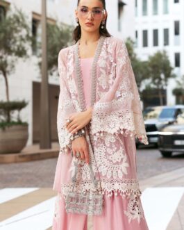 3 Piece Stitched Embroidered Lawn Suit