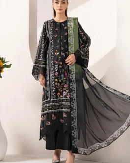 3 Piece Embroidered Suit