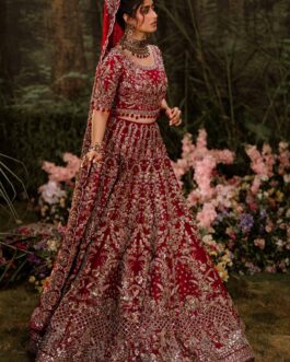 Embroidered Bridal Lehenga Choli