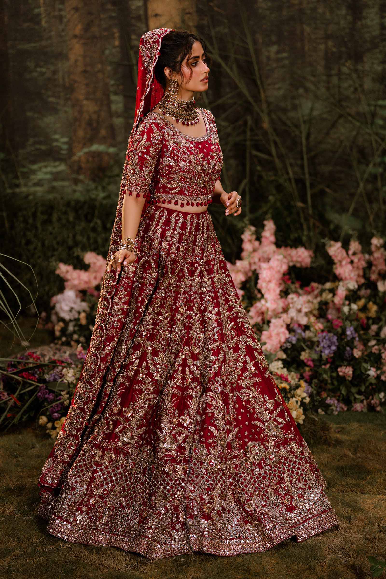 Embroidered Bridal Lehenga Choli embroidered bridal lehenga choli