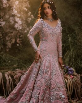 Blush Royale Embroidered Bridal Gown