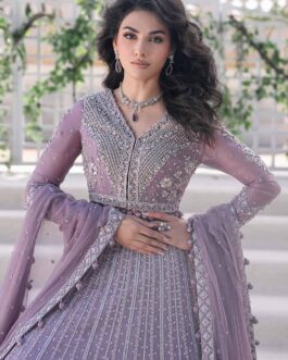 Lavender lehenga choli